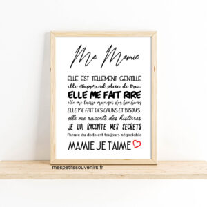 Affiche Ma Mamie
