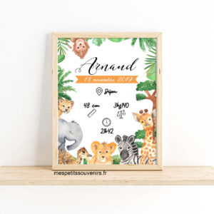 Affiche Savane