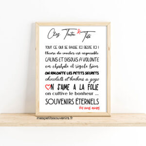 Affiche Chez Tonton & Tata