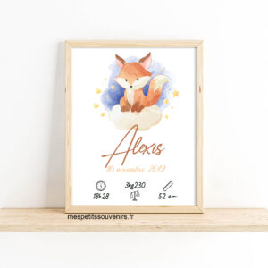 Affiche Renard