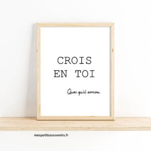 Affiche CROIS en TOI