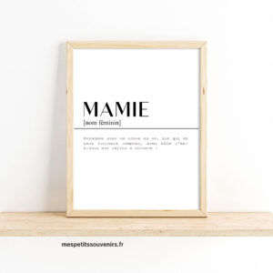 Mamie Définition