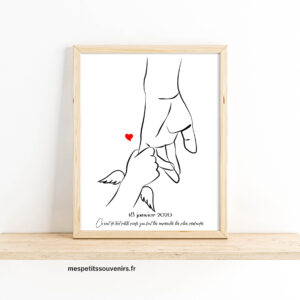 Affiche Minimaliste Ange