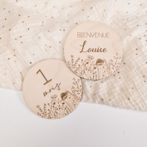 Kit étapes première année fleurs