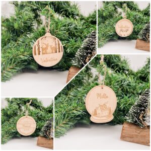 Boule de noël personnalisée