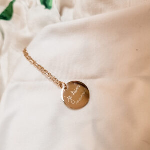 Collier personnalisé en acier inoxydable