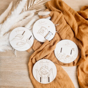 Support bracelet de naissance